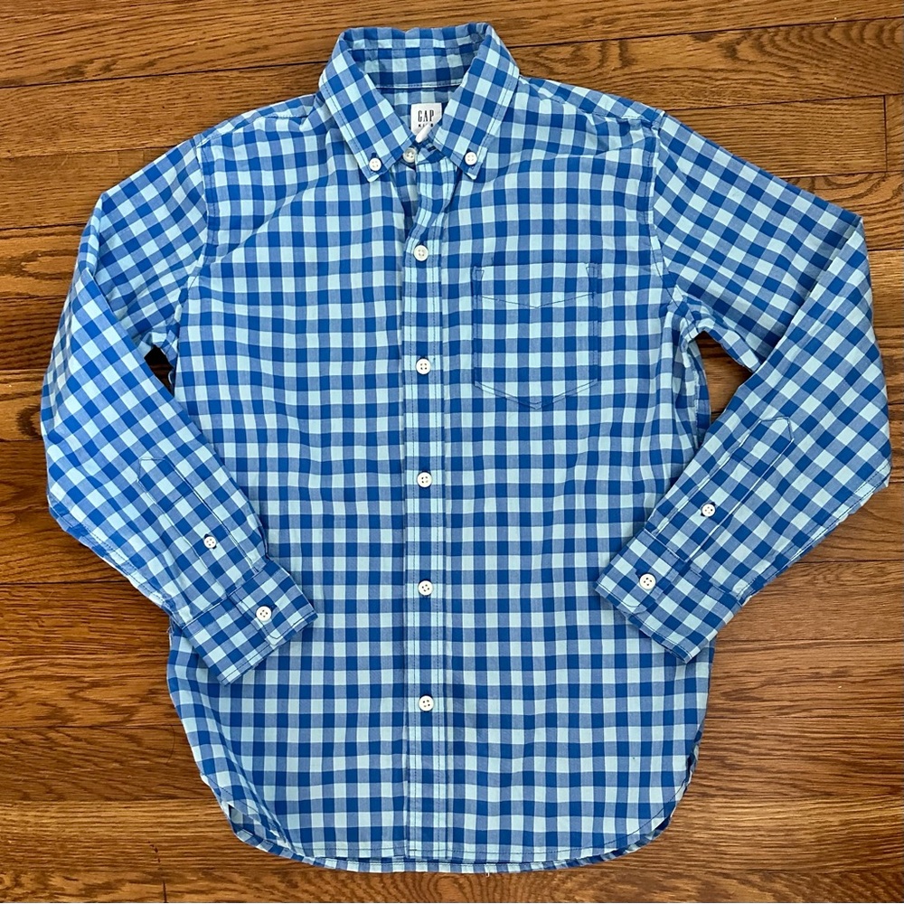 Gap Kids Button Down Shirt Boys Size Large (10-11)